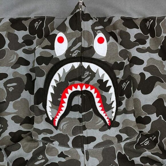 Black bape hoodie large new - Picture 5 of 9